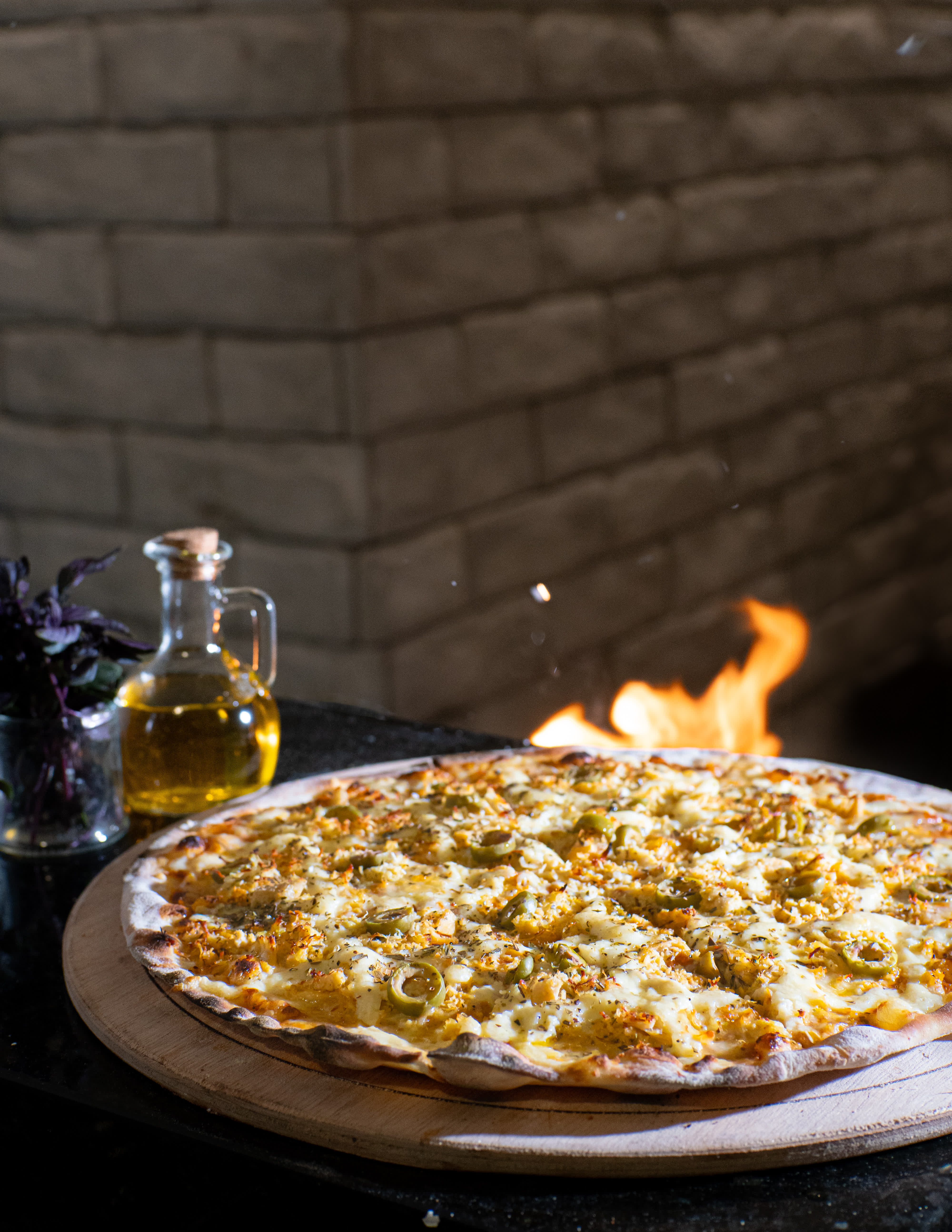 Pizza de Frango com Catupiry